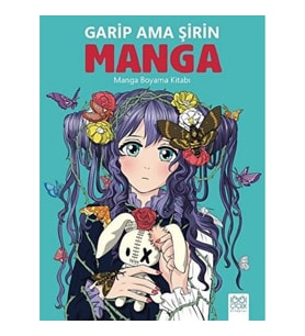 Garip Ama Şirin Manga - Manga Boyama Kitabı