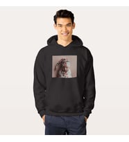 Fotoğraf Baskılı Siyah Sweat Sweatshirt