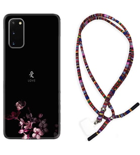 Samsung A02S A03S A10 A12 A13 A21S A22 Kılıf Boyun Asklı Rasta Silikon Love 1629