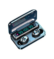 F9-9/F9-10 9D Gürültü Önleyici Stereo Kablosuz BT Kulaklık Siyah