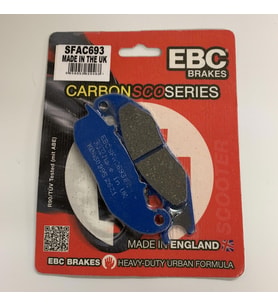 Ebc Sfac693 2015-2021 Piaggio Liberty 150 Uyumlu Ön Fren Balatası Karbon Balata