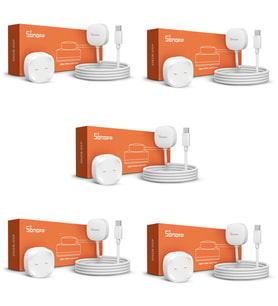 SNZB-05P ZigBee Su Kaçak Sensörü ve Kablosu 5 Adet