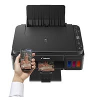 CANON A4 Renkli PIXMA G3416 Çok Fonksiyonlu Tanklı Yazıcı Tarayıcı Fotokopi USB 2.0,Kablosuz