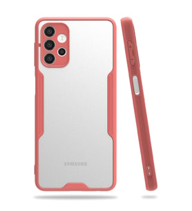 Galaxy A72 Kılıf Platin Silikon - Pembe