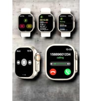 Suya ve Toza Dayanıklı 45 MM Akıllı Saat Bildirim ve Cevapsız Çağrı Görüntüleme