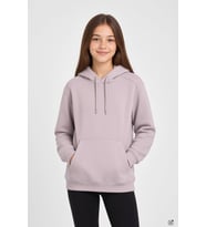 Gül Kurusu Kız Çocuk Kanguru Cepli Şardonlu Kapüşonlu Sweatshirt 24690
