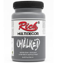 Rich Multi Decor Chalked Akrilik Boya İs Siyah 250cc 4576
