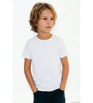 Breeze Erkek Çocuk Tişört Basic 4-8 Yaş, Beyaz