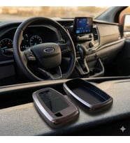 Ford Custom 3 Buton Oto Anahtar Kumanda Kabı Gri
