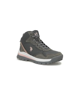 U.S Polo Assn. SAGAN HI WMN 4PR 101811702 Kadın Bot Gri 36-40