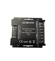 12 -24 V RGB+W Led Amplifier 4 Kanal 4X8A ( Repeater )