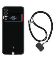 Tecno Spark 8T Kılıf Resimli Boyun Askılı İpli Desenli Silikon My Love 1402