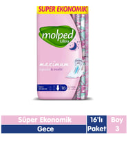 Molped Ultra Ped Gece 16 Adet
