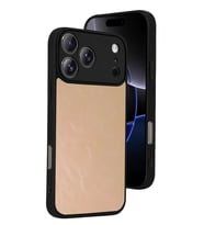 Newface Apple iPhone 17 Pro Aras Deri Kapak - Pudra