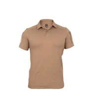 Taktikal Yaka Polo Mil-le Tişört (Krem)
