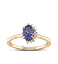 0.85 Karat London Blue Pırlanta Yüzük