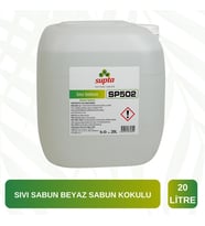 Supta Sıvı Sabun Beyaz Sabun Kokulu 20 LT