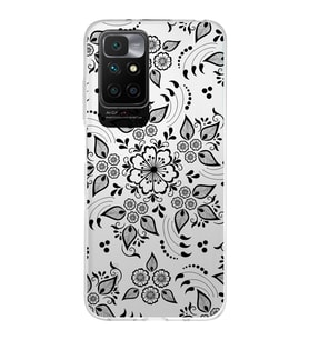 Redmi 10 2022 Uyumlu Kapak Nostalji Desen Tasarımlı Şeffaf Silikon Kılıf