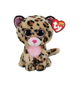 Ty Beanie Boo Livvie 24cm.: Yumuşacık Sarılmalar (Kahverengi)