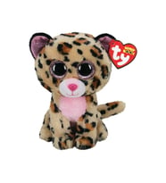 Ty Beanie Boo Livvie 24cm.: Yumuşacık Sarılmalar (Kahverengi)