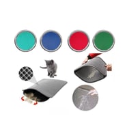 Elekli Çift Katlı Kedi Kumu Paspası 60X45 cm