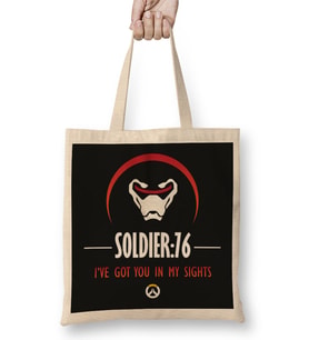 Soldier 76 Ive Got You In My Sights Overwatch Bez Çanta Uzun Saplı