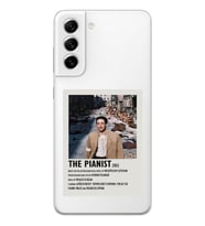 Samsung Galaxy S21 FE Uyumlu The Pianist Tasarımlı Şeffaf Telefon Kılıfı