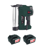 Klpro KLZC18-50 18V/5.0Ah. Çift Akülü Şarjlı Çivi/Zımba Tabancası (Yeşil)