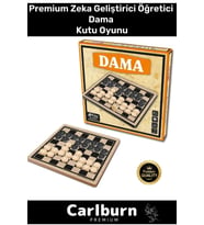 Premium Eğitici Zeka Geliştirici Öğretici Eğlence Aile Parti Yılbaşı Etkinlik Dama Kutu Oyunu