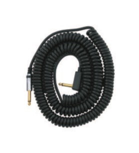 Vox VCC-90-BK Vintage Coiled Cable  Siyah 9 Metre Spiral Gitar Kablosu