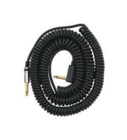 Vox VCC-90-BK Vintage Coiled Cable  Siyah 9 Metre Spiral Gitar Kablosu