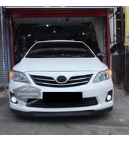 Toyota Corolla E140 2006-2012 Uyumlu Astra H lip Esnek Ön Lip 2 Parça Tampon Altı Dil Karlık Ön Ek