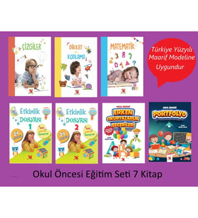 Okul Öncesi Eğitim Seti 7 Kitap