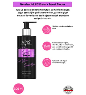 Nemlendirici El Kremi - Sweet Bloom - 300 Ml