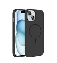 Apple iPhone 15 Kılıf M-safe Şarj Özellikli Zore Meta Kapak