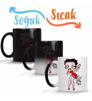 Betty Boop Sihirli Kupa Bardak Porselen