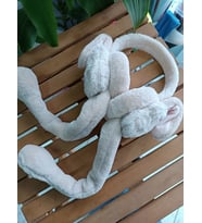 Kulakları Hareket Eden Sesli Ayıcıklı Peluş Kulaklık Taç (Sütlü Kahve)