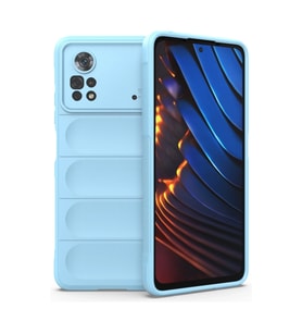 Xiaomi Poco X4 Pro 5g Kılıf Optimum Silikon - Sky Blue