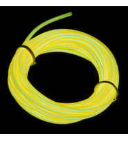 EL Wire Neon İp Led - Sarı (3m)