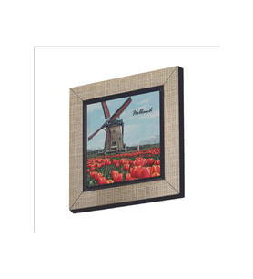 Hollanda Görseli Baskılı MDF Magnet 7X7
