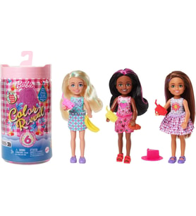 Barbie-Color Reveal Renk Değiştiren Sürpriz Chelsea Piknikte Hlf84 (Çok Renkli)