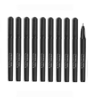 Siyah Asetat Kalemi Permanent S 0,4mm 10 Adet