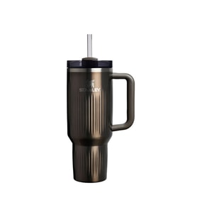 Stanley The Quencher H2.0 Fluted Tumbler 1.18L Pipetli Termos 10-13002-016 Kahverengi