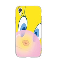 Iphone XR Uyumlu Tweety Tasarımlı Şeffaf Telefon Kılıfı