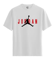 Jordan - %100 Pamuklu Erkek Beyaz Tişört - Premium Quality