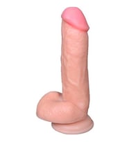 OdinsShop 17,5 cm Realistik Kalın Dildo Penis