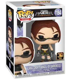 Funko Pop! Games: Tomb Raider - Lara Croft - Karanlığın Meleği - Koleksiyonluk Vinil Figür - Hediye