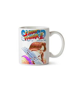 Street Fighter 2 Vega Porselen Kupa Bardak