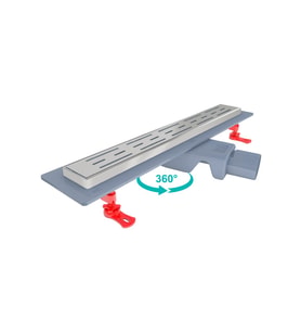 VALTEMO SMARTLINE BASE DUŞ KANALI 40 CM (Gri)
