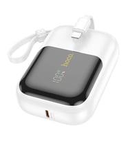 HOCO Q20 Fountain 10000mAh 22.5W+PD20W Dijital Göstergeli Kablolu Powerbank-(5775) - HPSBYI9179-26